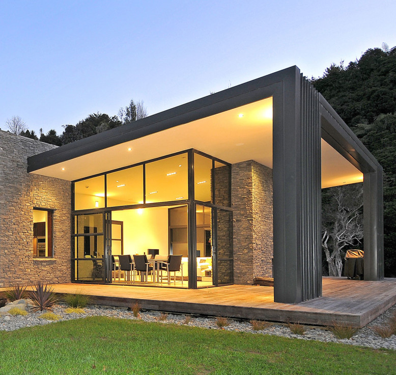 modern house located in Wellington, New Zealand