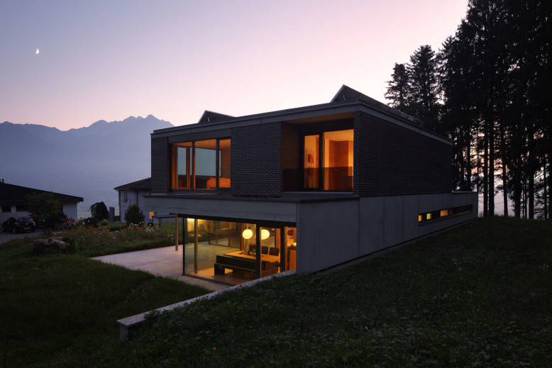 modern home located in Vorarlberg, Austria