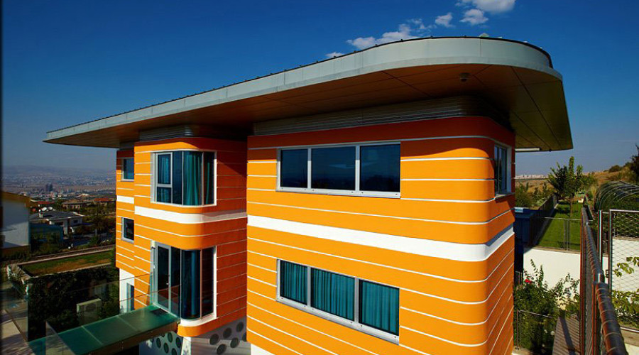 Orange House by Yazgan Design Architecture