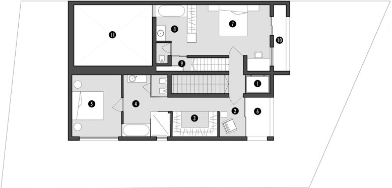 2690 square feet modest home