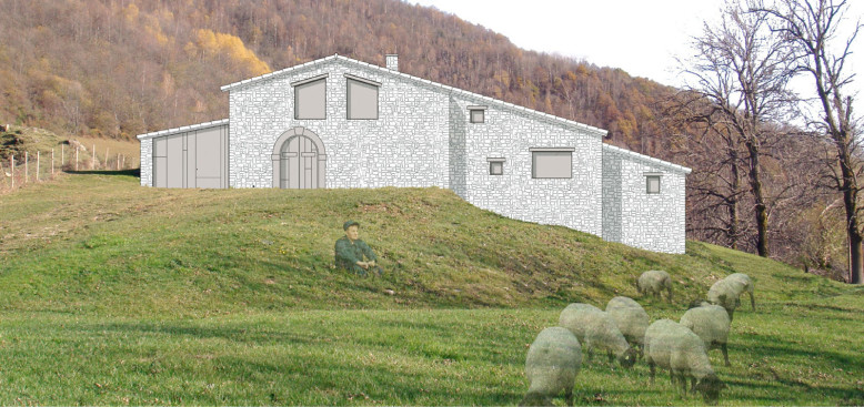 Old Stone Farm Conversion by Ferran López Roca Arquitectura