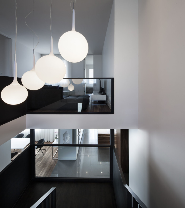 Modern interior in Montreal