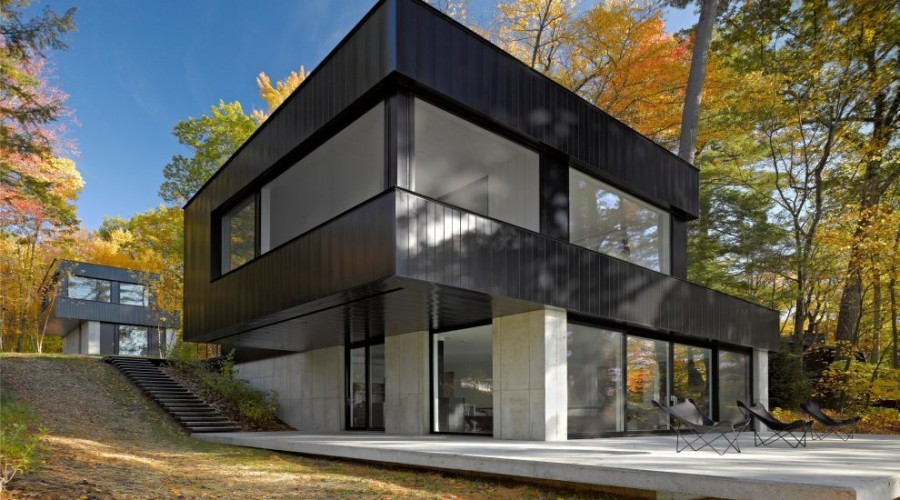 Cantilever Lake House by Brian Mac