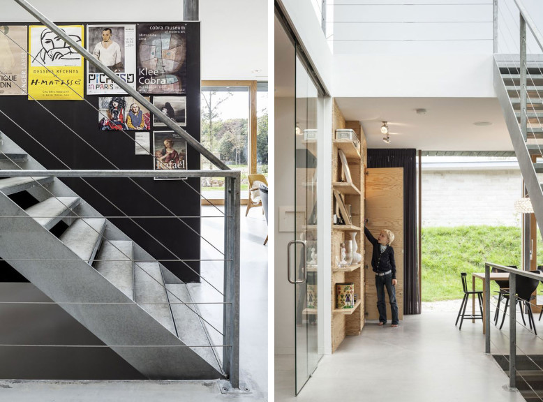 Vill5,264 square foot modern villa in The Netherlandsa V by Paul de Ruiter Architects