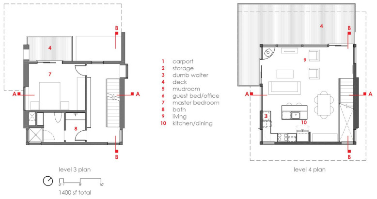 Modern House by Balance Associates Architects
