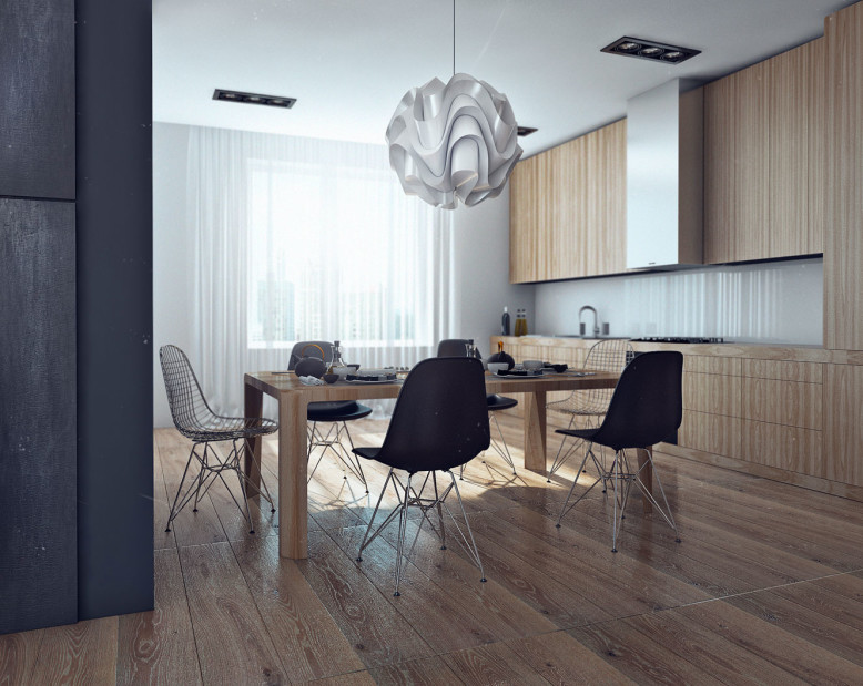 modern and stylish apartment 