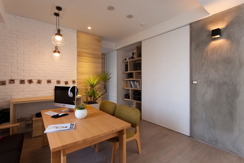 Contemporary Apartment In Taiwan By Fertility Design Homedezen