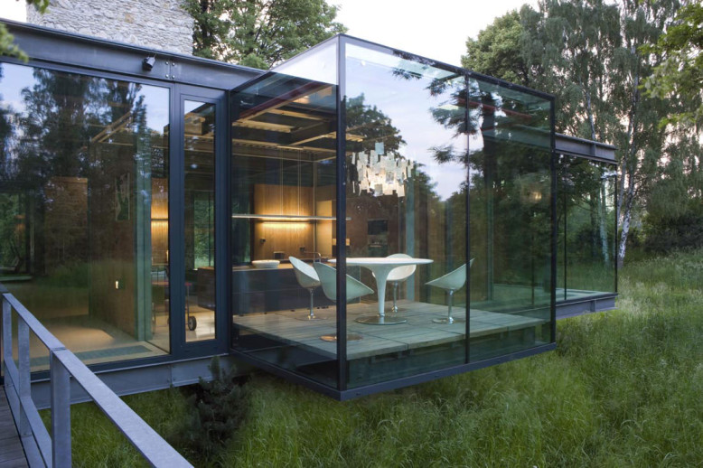 Glass House in Poland