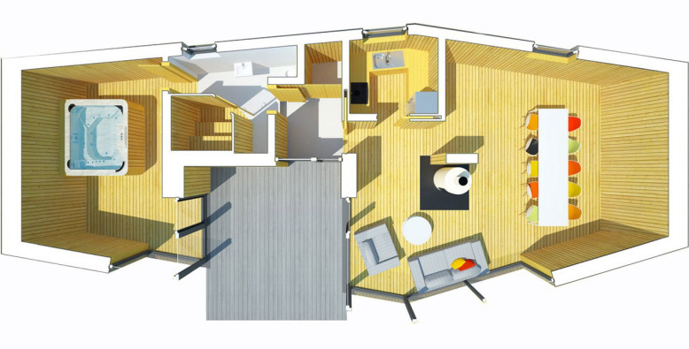 Modern Retreat by Pokorny Architekti