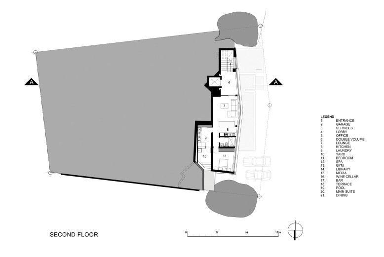 Seven-level luxury residence