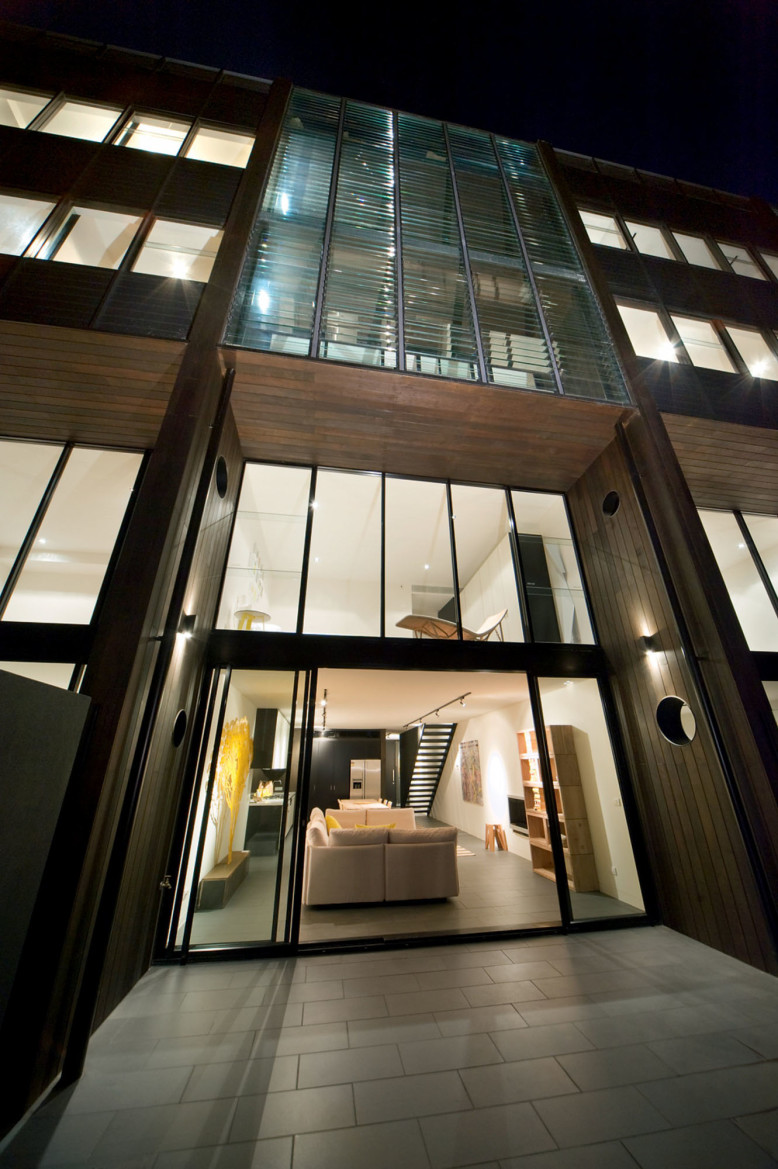 Modern 5 storey apartment building Richmond, Victoria, Australia
