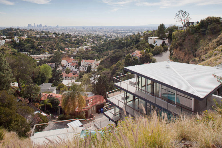 Private residence with panoramic views of the Hollywood Hills