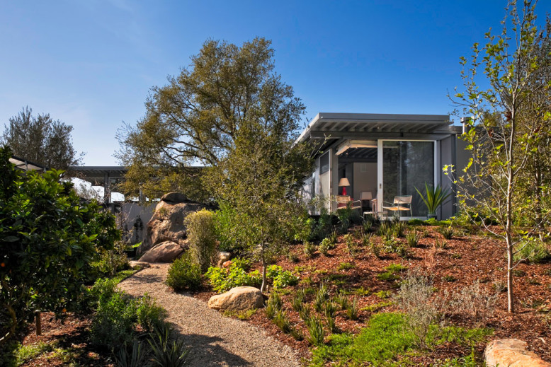 Contemporary residence in Montecito, California