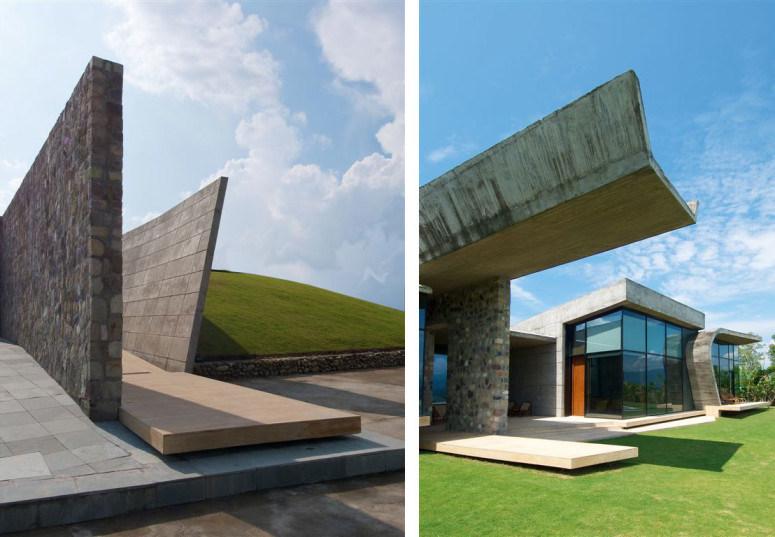  Concrete house in India