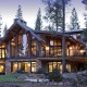 Beautiful wooden residence in Truckee, California