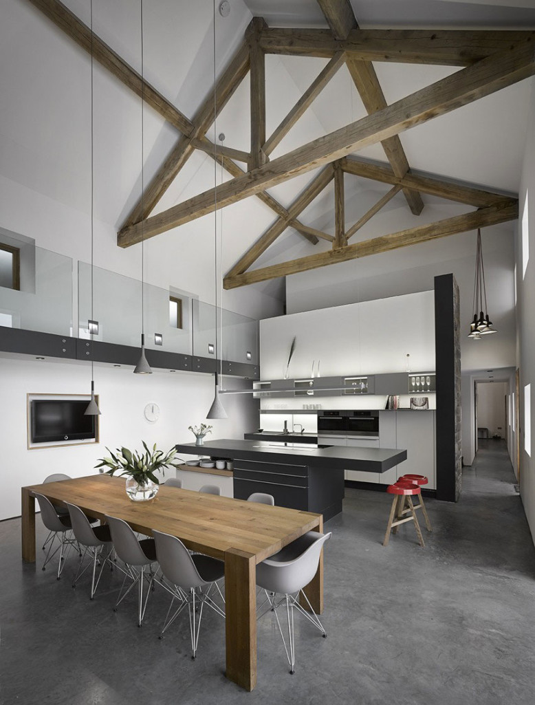 converted barn by Snook Architects