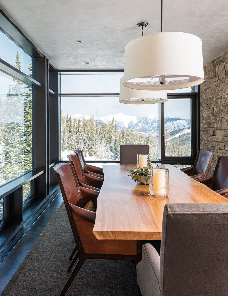 Contemporary Mountain Retreat by Pearson Design Group