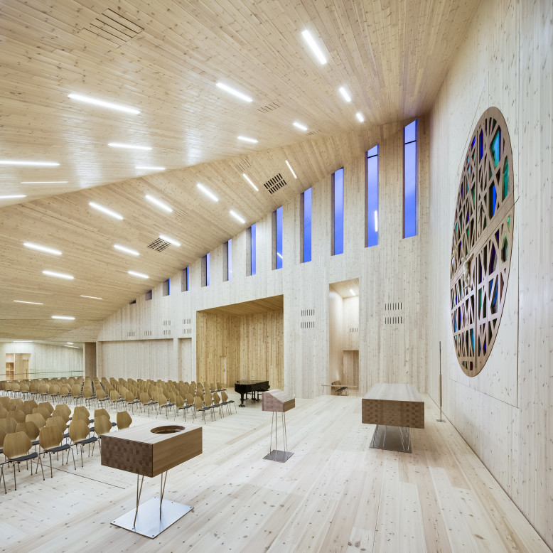 Community Church Knarvik by Reiulf Ramstad Arkitekter
