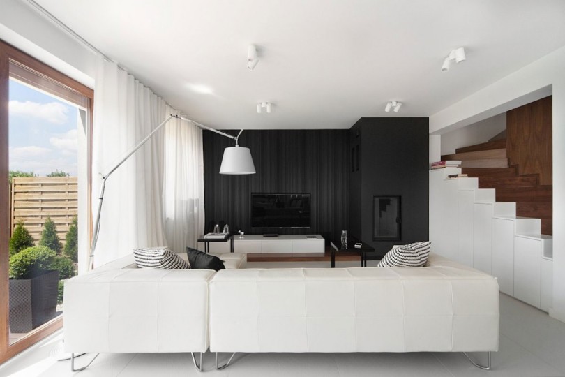 Minimalist interior by Widawscy Studio Architektury