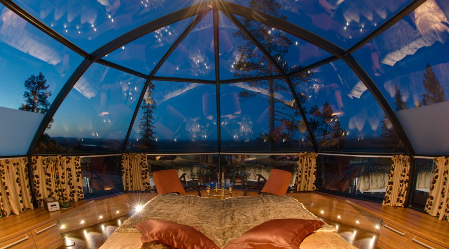 Glass Igloos in Finland