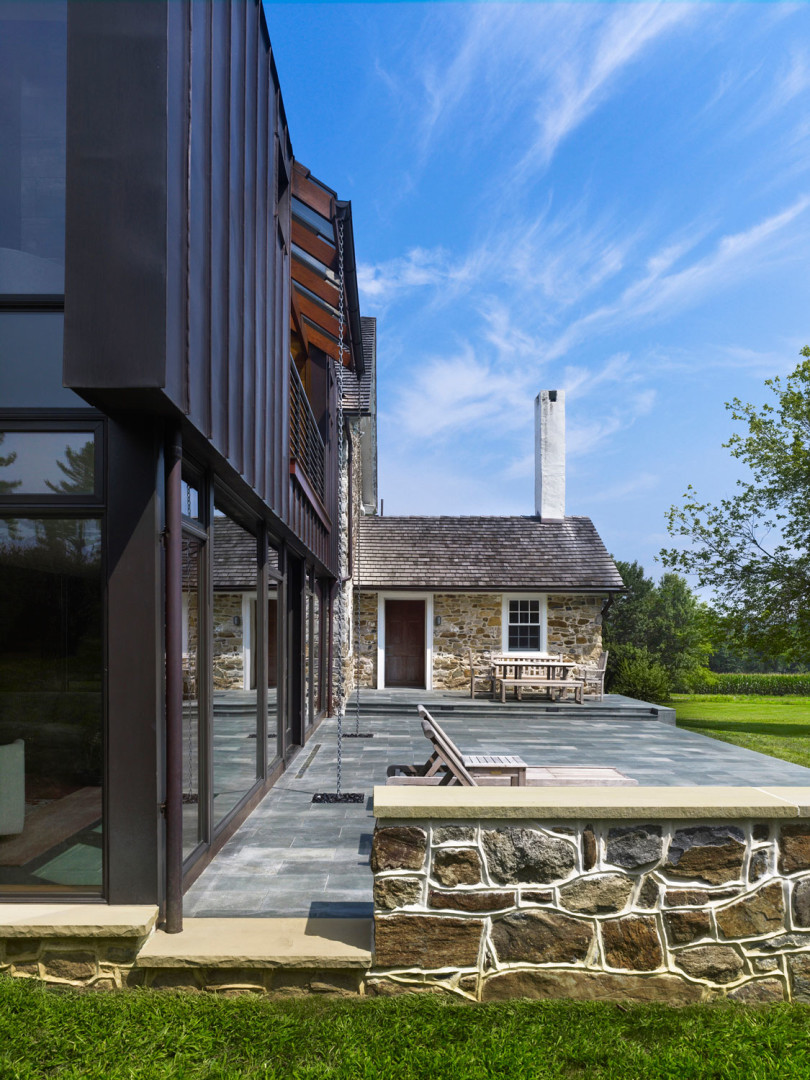 Stone Farmhouse Addition and Renovation by Wyant Architecture