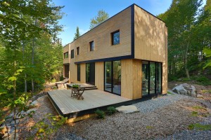 Wooden Residence by Thellend Fortin Architectes