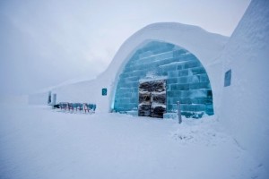 Ice Hotel in Jukkasjärvi, Northern Sweden