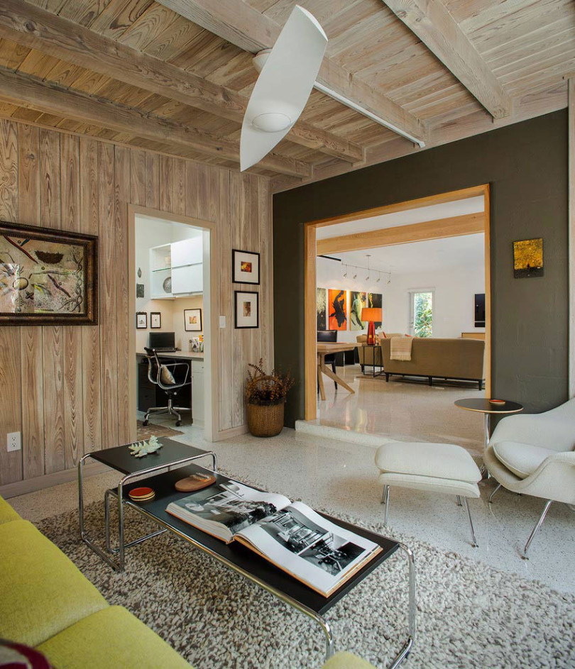 Remodeled Mid Century House by Dynan Construction Management