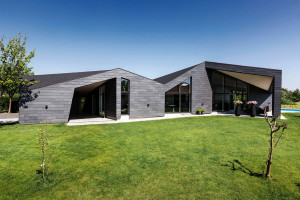 Denmark home with unique design created by Skanlux
