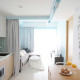 Small Apartment in downtown Singapore by HUE D